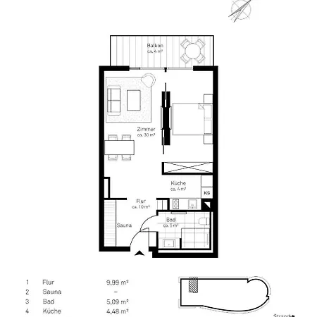 Apartment White Pearl 2.09